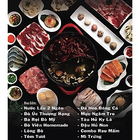Combo Lẩu Tứ Xuyên KAKHU - nước lẩu Cà Chua Khoai Tây