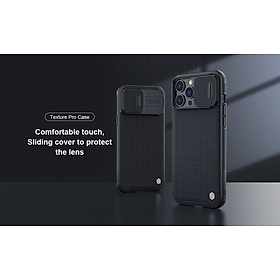 Ốp lưng Nillkin Textured Case vân carbon cho iPhone 13 Pro Max / iPhone 13 Pro / iPhone 13 - Hàng nhập khẩu