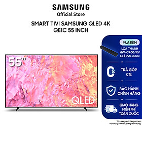 SAMSUNG Smart Tivi QLED 4K QE1C - Hàng chính hãng