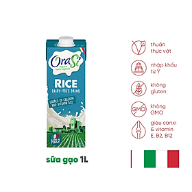 Thực phẩm bổ sung sữa gạo Orasi 1L