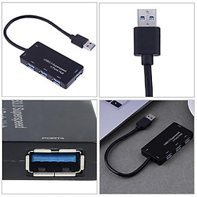 Universal USB 3.0 4 Ports Hub Power Supply Splitter Power Station Adapter