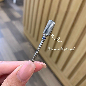 Đầu Mài Titan 3 Trong 1 Làm Nail M Xanh Phá F Đỏ Mịn, Vonfram Siêu Mịn Không Nóng Móng, Đầu Mài Wolfram Phá Gel Bột, Mài Da, Mài Khóe
