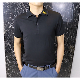 ÁO THUN NAM CỔ BẺ ĐOY HÀN QUÓC CO GIÃN TỐT