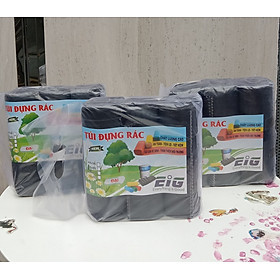 Combo 3kg Túi Đựng Rác Không Lõi EIG 3-EIG-B 6478 Size Đại (64 x 78 cm) - Đen