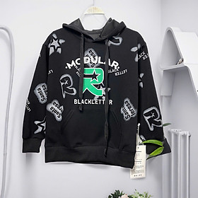 Áo Hoodie bé trai size đại 9-16 tuổi chữ R và MRNE chất liệu dày dặn cao cấp kiểu dáng thời trang