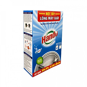 Hộp 2 gói x100g bột tẩy lồng máy giặt Hando