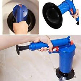 Mua Bộ súng bắn thông tắc bồn cầu màu xanh mẫu mới 2021