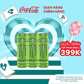 Hộp 6 Lon Nước Giải Khát Tăng Lực Monster Energy Ultra Paradise 355ml/Lon