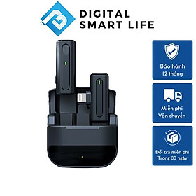 Mua Mic Thu âm Livestream Không Dây Mini Khử Tiếng Ồn Dùng Cho Hội Nghị Micro Không Dây Cài Áo Thu Âm Cho Điện Thoại Tương Thích Iphone Ipad Android