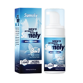 Bọt vệ sinh nam giới cao cấp Sumely 100 ml khử khuẩn ngăn mùi làm sạch