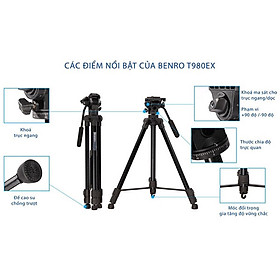 Mua Chân Benro Video Monopod kit A48FDS4 chân đơn chuyên quay phim hàng chính hãng