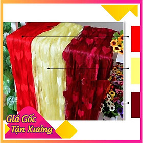 Mua Rèm Cửa Hình Trái Tim 1mx2m Nhiều Màu FREESHIP  TP S
