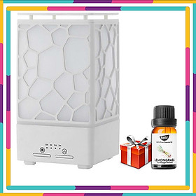  Máy Phun Tinh Dầu Phòng Ngủ Cát Tường | Giúp Phun Sương Tự Động, Đuổi Muỗi | Tặng Tinh Dầu Sả Chanh Kobi Nhập Khẩu Ấn Độ