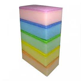 Mua Set 5 miếng xốp rửa bát có 1 mặt ráp (mẫu mới)