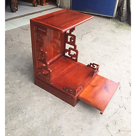 Mua Bàn thờ ông địa thần tài gỗ tràm mẫu hiện đại