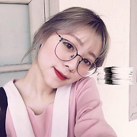 Kính gọng Mất Tròn Kim loại tăm mảnh