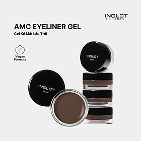 Gel kẻ mắt màu nâu bền màu, lâu trôi Inglot Eye Amc Eyeliner Gel 90 (5.5g)