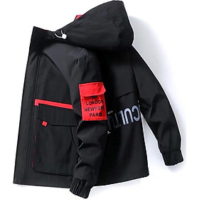 Áo khoác nam JJ05 DO , khoác dù nam 2 lớp phối nón không tháo rời thời trang hàn quốc trẻ trung cuốn hút Julido mẫu TT02 chất liệu thấm hút mồ hôi dày dặn mặc thoáng mát