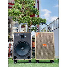 [ Hàng Nhập Khẩu ] Loa Kéo Karaoke BB-8612 Công Suất Đến 500W, Bass Lớn 30cm, Âm Nghe Rất Sáng, 2 Micro Vang Sâu Hát Karaoke Nhẹ, Bảo Hành 12 Tháng