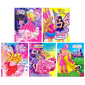 Download sách Bộ Sách Truyền Tranh Về Các Nàng Công Chúa Barbie (Bộ 5 Cuốn)