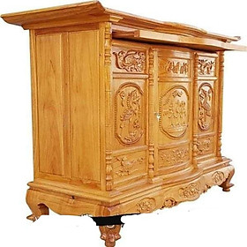 Mua TỦ THỜ GỖ GÕ ĐỎ DÀI 1M75 CAO 1M25 NGANG 70cm