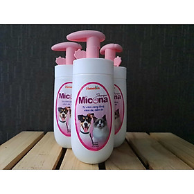 Sữa tắm phòng trị nấm, viêm da cho chó mèo Micona shampoo