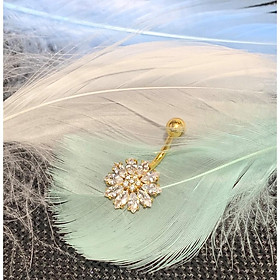 KHUYÊN RỐN HÌNH CÁNH HOA SIÊU XINH - XUÂN SHOP CHUYÊN KHUYÊN NHẬP THÁI
