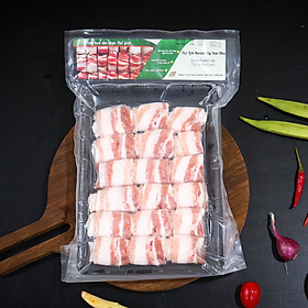 Ba rọi Iberico cuộn (khay 300g)