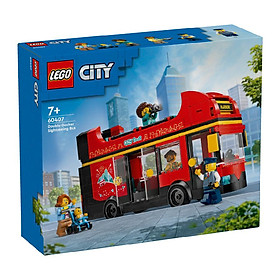 Đồ Chơi Lắp Ráp Xe Buýt Hai Tầng Màu Đỏ LEGO CITY 60407 (384 chi tiết)