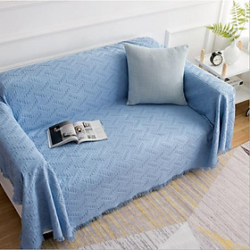 Mua Khăn Phủ Sofa  Mền Đắp Thư Giãn  Thảm Trải Sàn  Decor Chụp Ảnh Loại Một Màu