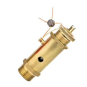 3/4 Air Compressor Pressure Piping Safety Relief Valve Regulator Brass