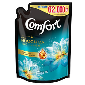 Nước Xả Vải Comfort Hương Nước Hoa Thiên Nhiên Lilie (1.5L)