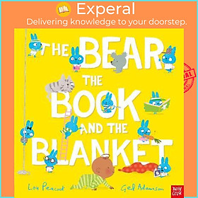 Sách - The Bear, the Book and the Blanket by Lou Peacock (UK edition, hardcover)