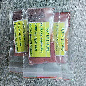 Mua Bột Thần Sa-Chu Sa -Hùng Hoàng 40g (tẩy uế bốc bát hương thờ cúng...)