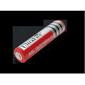 Pin lithium dung lượng cao sạc lại 18650 4.2V đỏ 9800mAh - Hàng nhập khẩu