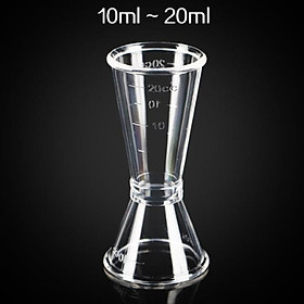 Mua Ly đong 2 đầu nhựa - Zigger 2 đầu pha chế nhựa (giá tại xưởng)