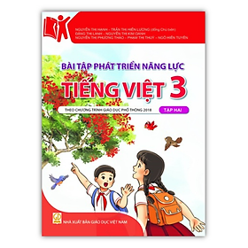 Sách - Bài tập phát triển năng lực Tiếng Việt lớp 3 - tập 2