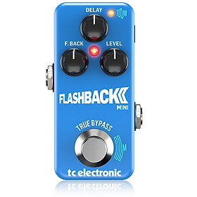 TC ELECTRONIC FLASHBACK 2 MINI DELAY Guitar Effects Pedal_Hàng Chính Hãng