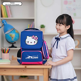 Balo Cho Bé Gái Xbags Pretty XB 3018 - Balo Học Sinh Cấp 1 Nhẹ, Bền, Chống Thấm, Quai Đeo Êm Ái, Nhiều Ngăn Tiện Lợi, Thiết Kế Dễ Thương