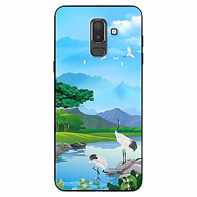 Ốp lưng dành cho Samsung J8 2018 mẫu Sáng Trong Lành