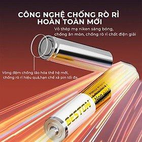 Mua Pin Alkaline Beston AA AAA 1.5V cho Micro karaoke  đồ chơi   điều khiển  mẫu mới bền bỉ và an toàn