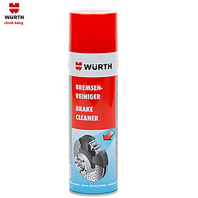 Chất vệ sinh thắng, vệ sinh phanh Tẩy dầu mỡ Wurth Brake Cleaner 500ml