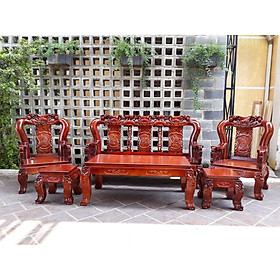 Mua Bộ bàn ghế salon gỗ Tràm Tay 12 Đỉnh Hổ Phù