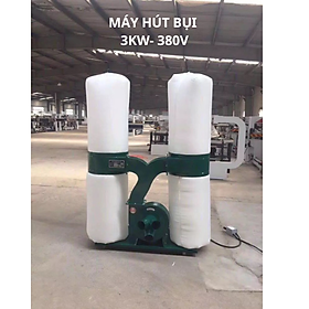 Mua máy hút bụi công nghiệp 2 túi 3kw  5 5kw( điện 3pha)