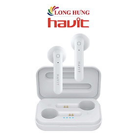 Tai nghe Bluetooth True Wireless Havit TW935 - Hàng chính hãng - Trắng