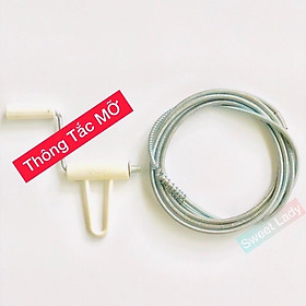 Mua Dây Thông Tắc Cống Lò Xò (3m-5m-7m-10m) Dày Dặn Cứng Cáp Chất Lượng Cao (Có Ảnh Thật)