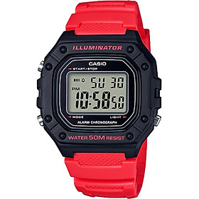Đồng hồ nam dây nhựa Casio W-218H-4BVDF