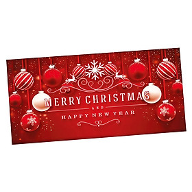 Christmas Garage Door Banner Wall Hanging Decor for Church Home Holiday