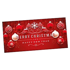 Christmas Garage Door Banner christmas decoration Cover for barn Office