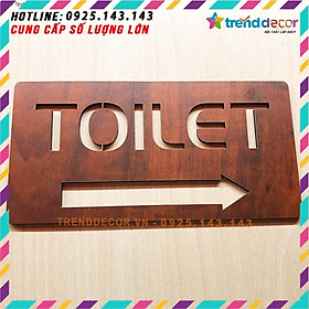 Mua Tranh gỗ treo tường -Bảng toilet